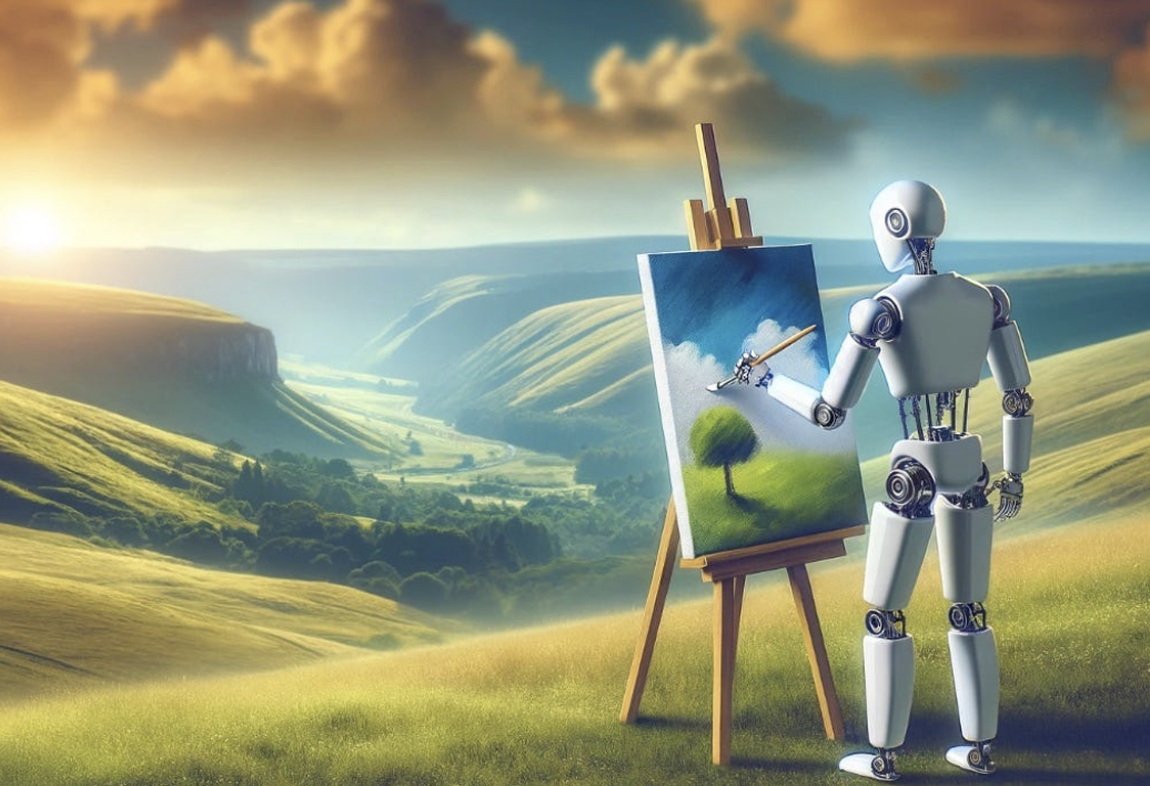 Monochrome interface mockups for AI Course Creation